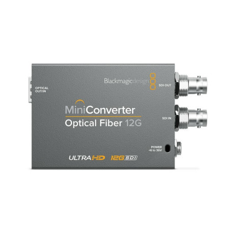 Mini Converter Optical Fiber 12G Blackmagic Design