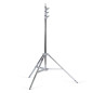 Pied Baby 40, en aluminium et noir