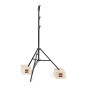 Pied Combo 35 en aluminium, noir
