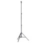 Pied Combo 35 en aluminium, noir