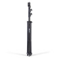 Pied Combo 35 en aluminium, noir