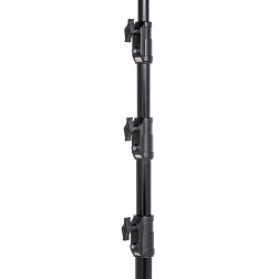 Pied Combo 45, en aluminium et noir Avenger