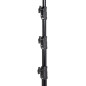 Pied Combo 45, en aluminium et noir