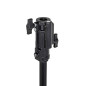 Pied Combo 45, en aluminium et noir
