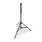 Pied Combo 45, en aluminium et noir
