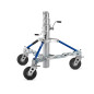 Pied Long John Silver Junior avec roues en mousse