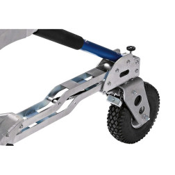 Pied Long John Silver Junior avec roues en mousse Avenger