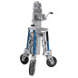 Pied Long John Silver Junior avec roues en mousse