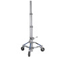Pied Long John Silver Junior avec roues en mousse