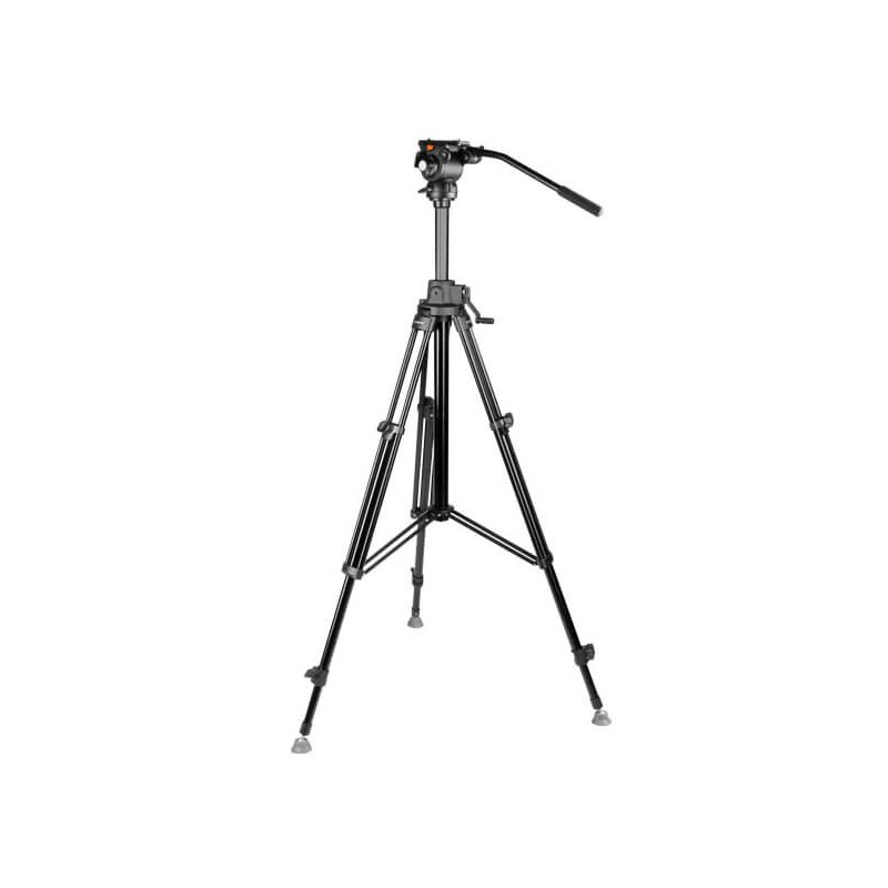 Pied stable avec tete fluide pour cameras PTZ Haut max 2.4m Pied stable avec tete fluide pour cameras PTZ Haut max 2.4m