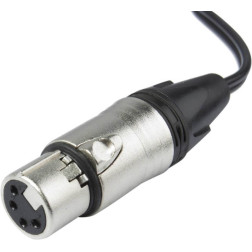 S-7100S Cordon XLR4 Femelle pour batteries VMount Le câb