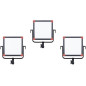 Kit 3x PL-E60D3 - Panneau LED portable bicolore PL-E60D Kit 3x PL-E60D3 - Panneau LED portable bicolore PL-E60D