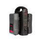 SC-302A Chargeur 2 batteries Gold Mount