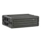 Roto-molded 10,7" 3U peu profond Roto-molded 10,7" 3U peu profond