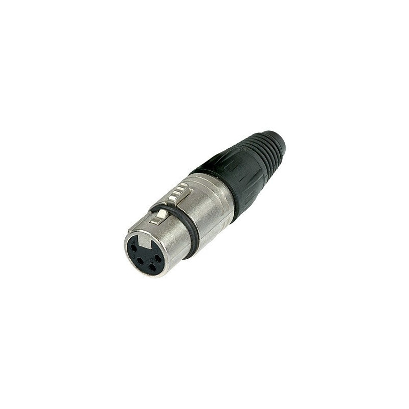 NC4FX Neutrik - Connecteur femelle 4 pôles NC4FX Neutrik - Connecteur femelle 4 pôles