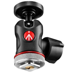 MH492LCD-BH Rotule ball avec griffe porte-accessoire cha Manfrotto