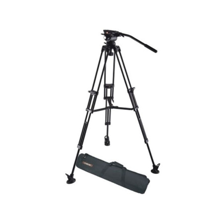 EG03A2 trepied video avec tete fluide et sac E-Image