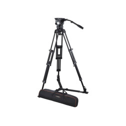 EG15A2 Trepied reportage charge max 15kg Ensemble comple E-Image