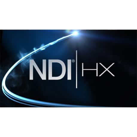 Mise à niveau NDI-HX pour les caméras PTZ Panasonic NewTek