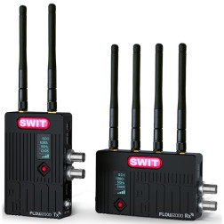 FLOW2000 transmission video HF SDI et HDMI distance max Swit