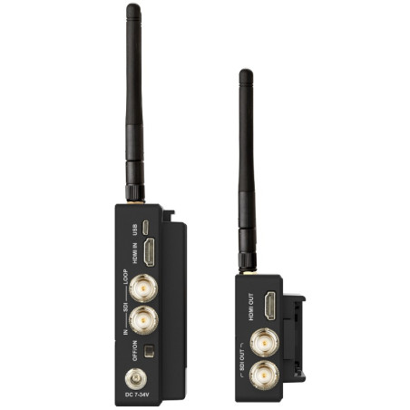 FLOW2000 transmission video HF SDI et HDMI distance max