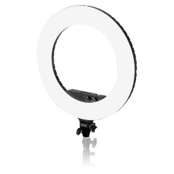 Round Vlogger 18-inch LED Set PRO with Bag - Noir Découv Caruba