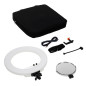 Round Vlogger 18-inch LED Set PRO with Bag - Blanc Round Vlogger 18-inch LED Set PRO with Bag - Blanc