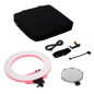Round Vlogger 18-inch LED Set PRO with Bag - Pink Round Vlogger 18-inch LED Set PRO with Bag - Pink