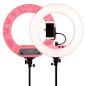 Round Vlogger 18-inch LED Set PRO with Bag - Pink Round Vlogger 18-inch LED Set PRO with Bag - Pink