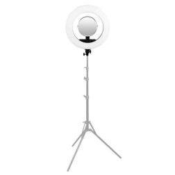 Round Vlogger 18-inch LED Set Economy with Bag - Black Caruba