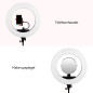Round Vlogger 18-inch LED Set Economy with Bag - Black Round Vlogger 18-inch LED Set Economy with Bag - Black