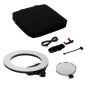 Round Vlogger 18-inch LED Set Economy with Bag - Black Round Vlogger 18-inch LED Set Economy with Bag - Black