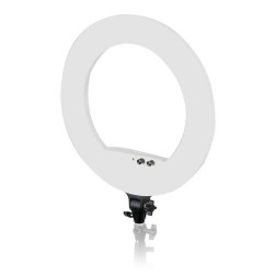 Round Vlogger 18-inch LED Set Economy with Bag - White D