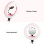 Round Vlogger 18-inch LED Set Economy with Bag - Pink Round Vlogger 18-inch LED Set Economy with Bag - Pink