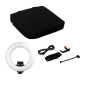 Round Vlogger 12-inch LED Set with Bag - Noir
