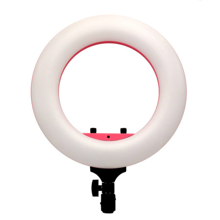 Round Vlogger 12-inch LED Set with Bag - Pink (MENZ) Déc Caruba
