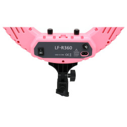 Round Vlogger 12-inch LED Set with Bag - Pink (MENZ) Déc Caruba