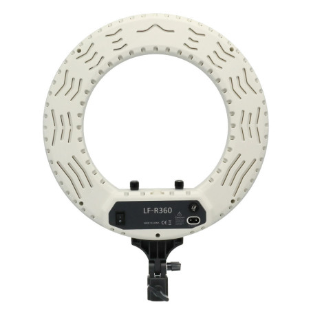 Round Vlogger 12-inch LED Set with Bag - Blanc Découvrez