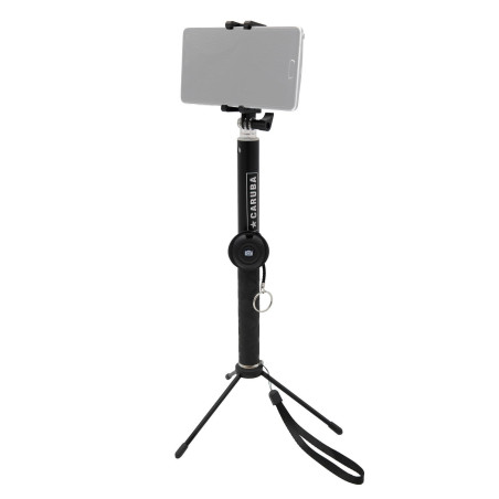 Selfie Stick Large Bluetooth - Noir Découvrez la perche