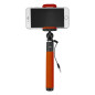 Selfie Stick Plug & Play - Orange