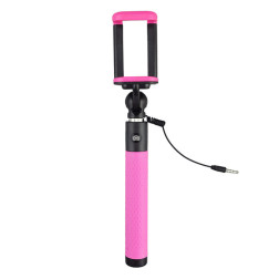 Selfie Stick Plug & Play - Rose Découvrez le Selfie Stic Caruba