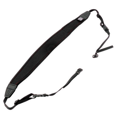 Camera Neckstrap - extra long + Quick release (Noir + Ro Caruba