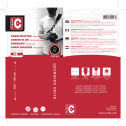 Sangle de harnais Caruba version avancée (noir) Découvre Caruba