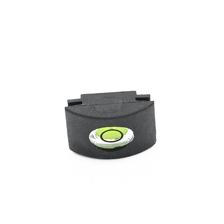 Hot Shoe Cap avec niveau à bulle courbé Découvrez le niv