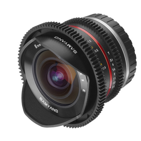 8 mm T3.1 UMC Fish-eye VDSLR II Fuji X Samyang