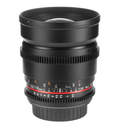 16 mm T2.2 ED AS UMC CS VDSLR Fuji X Découvrez l'objecti Samyang