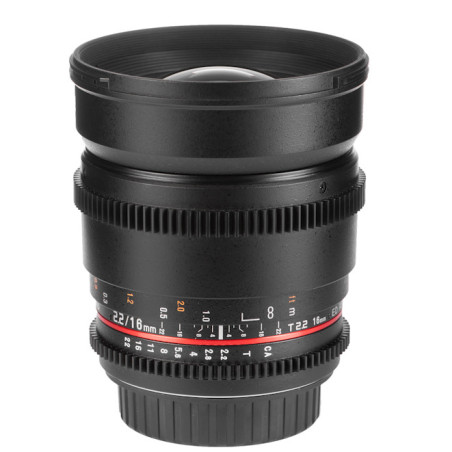 16 mm T2.2 ED AS UMC CS VDSLR Fuji X Découvrez l'objecti Samyang
