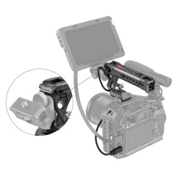 3322 NATO Top Handle met Record Start/Stop Remote Trigger SmallRig