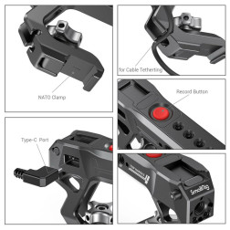 3322 NATO Top Handle met Record Start/Stop Remote Trigge SmallRig