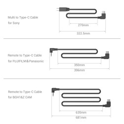 3323 Threaded Side Handle met Record Start/Stop Remote Trigger SmallRig